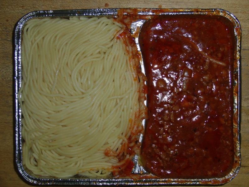 Spaghetti Bolognese mit Tomaten-Hackfleischsoße